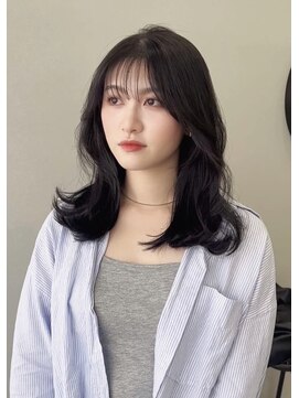 リス バイ ソヨン(Lis by SOYON) 顔周りカット/韓国レイヤー/グレージュ３