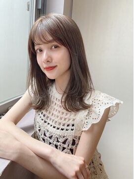 ガーデン 銀座(GARDEN) くびれミディアム　ハイライト　レイヤーミディアム　リタッチ