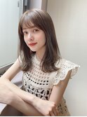くびれミディアム ハイライト レイヤーミディアム リタッチ