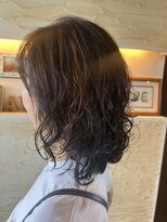 アンツ サザンリゾート 茅ヶ崎店(ANT'S Southern Resort)&nbsp;ミディアムヘア/暗めカラー/グランマッシュ/