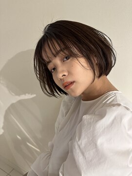 アヴァンスクロス あべのルシアス店(AVANCE.CROSS) シースルーバング×ボブ