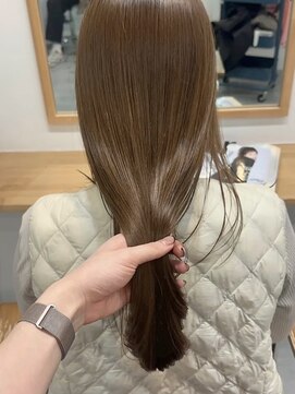 ペレ アネックス 大阪梅田茶屋町店(PELE ANNEX) ミディアムヘア/デザインカラー/フェイスフレーミング/梅田