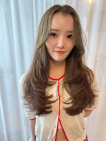 プール(POOL)&nbsp;ざくざくハイレイヤー×オリーブグレージュ