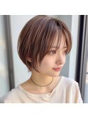 ナチュラルショートボブ