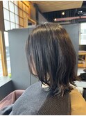 ミディアムレイヤーボブ