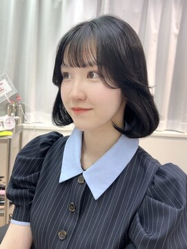 チェルシー 梅田(CHELSEA) 韓国タンバルモリ/ブルーブラックカラー／大阪／神戸