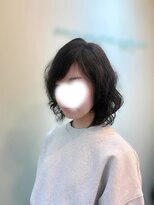 ママン エスポワール(maman espoir)&nbsp;ミディアムパーマ＆髪質改善カラー　ツヤ＆透明感 ♪