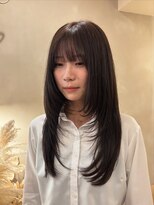 ラヴィズム 栄店(LUVISM)&nbsp;ミディアム/ボブ/レイヤー/顔周りレイヤー/艶カラー/パーマ
