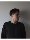 メンズ刈り上げスパイキーベリーラフショート