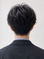 ファルベ(Farbe) 波巻きツイストスパイラル/リバースセンターパート/ニュアンス