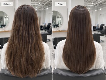リムレス(LIMLESS)の写真/自然な仕上がり！ワンランク上のストレート！ダメージレスな髪質改善縮毛矯正で理想を実現！新潟駅駅前