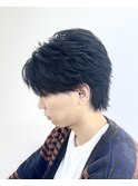 ニュアンスパーマ/シャドウパーマ/フェザーパーマ/men’s/メンズ