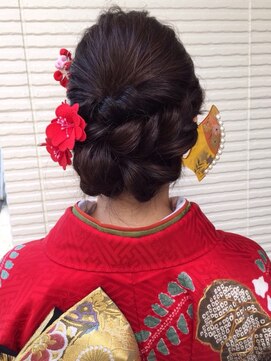 ファボリ ヘアー(FAVORI HAIR) FAVORI HAIR 成人式振袖着付け&ヘアアレンジ 2