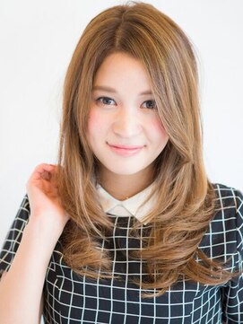 シュガー 仙台宮城野区(&Sugar) 愛され斜めバングロング