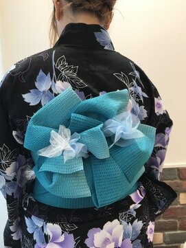 ネオリーブシェリエ 浅草店(Neolive cherie) 浴衣帯アレンジ