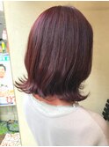 伸ばしかけ外ハネStyle