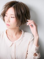 カバーヘア ブリス 大宮西口(COVER HAIR bliss)&nbsp;*bliss大宮*ひし形フォルム＆センターパートが作る大人ボブs