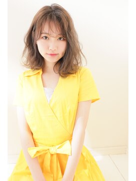 ヘアーデザイン アストレイ(hair design astray) くしゃバングボブ