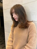 ヌイ 横浜(nui) フレンチベージュ_エアリーミディホワイトアッシュ