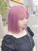 いちごみるく／suite店／大坂／前髪特集／ハイトーン／ボブ