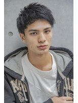 アイヴィー(IVY)&nbsp;小久保style☆波巻きハイライト束感ツーブロックマッシュ