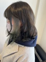 美容室 ルアル 市原市八幡宿店(Luar)&nbsp;グリーンなインナー〇