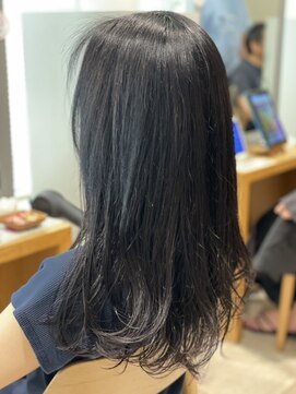 ヘアーサロン エムプラス ヨツバコ店(HAIR SALON M.PLUS) アッシュブラック