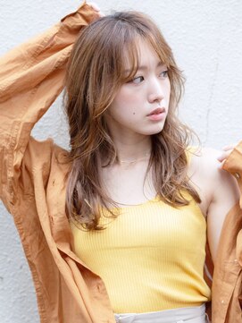 アイティーバイアルバム 八王子店(IT by ALBUM) 大人フェミロング_外ハネボブセクションカラー_28928