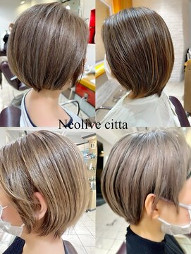 ネオリーブ チッタ 阿佐ヶ谷店(Neolive citta) 脱白髪染め　白髪ぼかし　ハイライトカラー