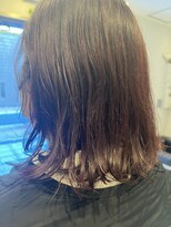 ディーヘアーデザイン(d.HAIR DESIGN)&nbsp;外ハネボブ×ヴィラロドラオーガニックカラー