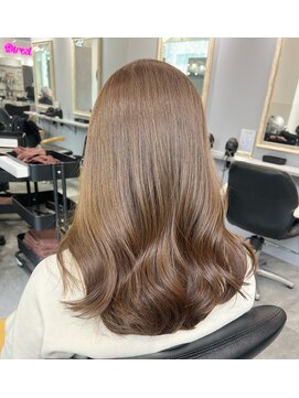 アソビセカンド 原宿(ASOBI 2nd) 透け感ベージュカラー　20代/30代/ブリーチなし