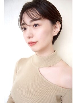 アール 北千住店(ar) 30代からの上品ショートマッシュ/シースルーバング/北千住