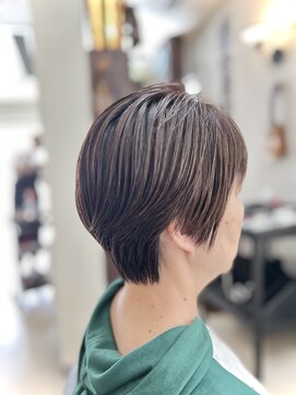 オルオル(OLUOLU) 艶髪ショート×白髪染め