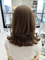 ビューナゴヤ 名駅(VIEW NAGOYA)&nbsp;前髪/イメチェン/こなれミディ/レイヤーカット/外ハネレイヤー