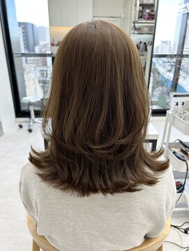ビューナゴヤ 名駅(VIEW NAGOYA) 前髪/イメチェン/こなれミディ/レイヤーカット/外ハネレイヤー