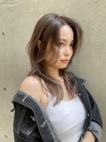 ニューヨークニューヨーク 梅田茶屋町店(NYNY)&nbsp;ブリーチなしWカラー　透明感＝色気　海外ハイレイヤー