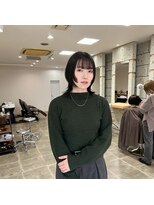 シンス(Since)&nbsp;ウルフ/レイヤー/外ハネ/フェイスレイヤー/顔周り/前髪カット