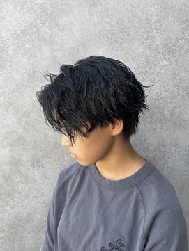 プラスイズム(PLUSISM) 色気センターパート