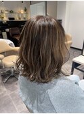 白髪ぼかしハイライト