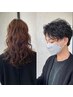 【ご新規様限定】藤村/似合わせカット+ふんわりパーマ￥8.500～