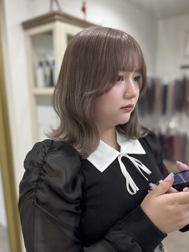 アルファバイオリカ(ALPHA by ORIKA) 透け感たっぷり...!!グレージュ