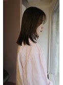ミディアムレイヤー/顔まわりレイヤー/顔まわりカット