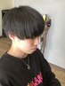 【梅雨対策】髪質改善ストレート＋カット　￥14200