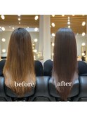 髪質改善ヘアエステ、白髪染め　30代、40代、50代