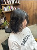 【山本智文】デザインパーマボブ