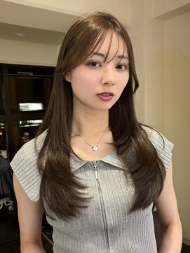 シュガー(Sugar) 大人上品なレイヤーカット×オリーブグレージュ/大阪・梅田