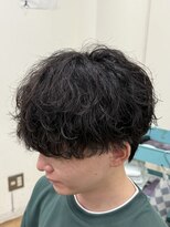 スウェル 稲毛店(Swell)&nbsp;サーフカール/フェザーパーマ/ブルーブラック/稲毛駅/眉毛