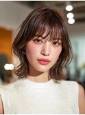 レイヤーカット/顔まわりレイヤー/カラーエステ/20代30代40代