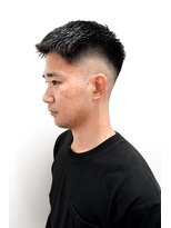 モリゲン フェローシップ レグ(MORIGEN fellowship REGU)&nbsp;メンズカットスキンフェードベリーショートアッシュブラック1005