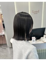 ロンドリゼル 札幌(Lond RiseL) オリーブグレー/前髪/ボブ/マロンベージュ/レイヤーカット/小顔